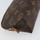 LOUIS VUITTON Monogram Pochette Cosmetic PM Pouch M43998 LV Auth BA9772-16