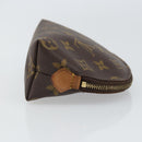 LOUIS VUITTON Monogram Pochette Cosmetic PM Pouch M43998 LV Auth BA9772-3