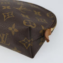 LOUIS VUITTON Monogram Pochette Cosmetic PM Pouch M43998 LV Auth BA9772-7