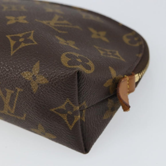 LOUIS VUITTON Monogram Pochette Cosmetic PM Pouch M43998 LV Auth BA9772