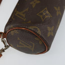 LOUIS VUITTON Monogram Papillon Pouch LV Auth BA9774-13
