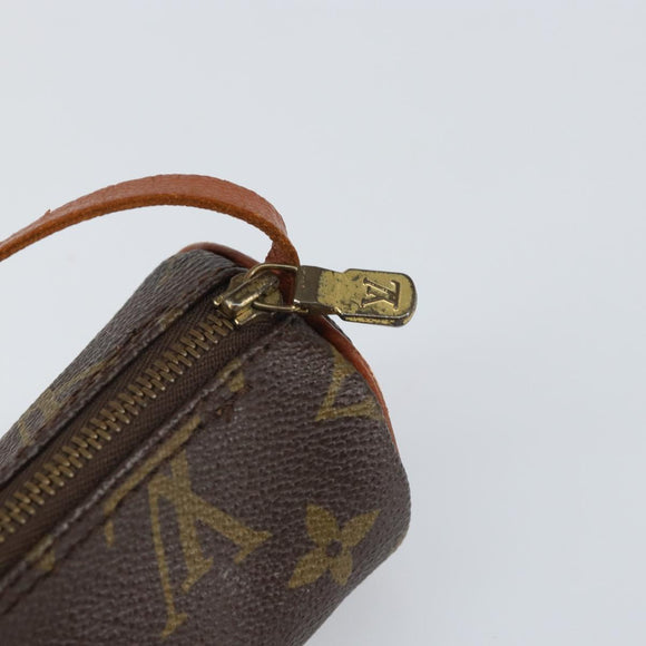 LOUIS VUITTON Monogram Papillon Pouch LV Auth BA9774