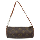 LOUIS VUITTON Monogram Papillon Pouch LV Auth BA9774-3