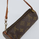 LOUIS VUITTON Monogram Papillon Pouch LV Auth BA9774-6