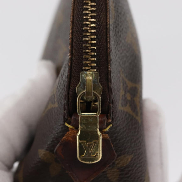 LOUIS VUITTON Monogram Pochette Cosmetic PM Pouch M43998 LV Auth BA9775
