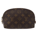 LOUIS VUITTON Monogram Pochette Cosmetic PM Pouch M43998 LV Auth BA9775-13