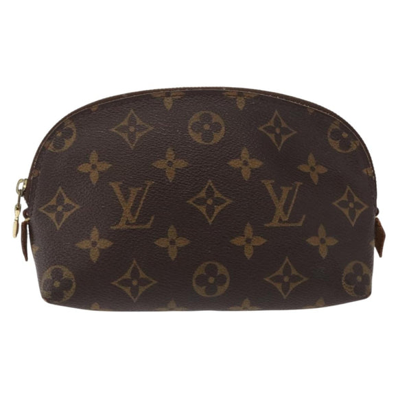 LOUIS VUITTON Monogram Pochette Cosmetic PM Pouch M43998 LV Auth BA9775
