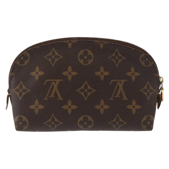 LOUIS VUITTON Monogram Pochette Cosmetic PM Pouch M43998 LV Auth BA9775