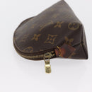 LOUIS VUITTON Monogram Pochette Cosmetic PM Pouch M43998 LV Auth BA9775-4