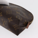 LOUIS VUITTON Monogram Pochette Cosmetic PM Pouch M43998 LV Auth BA9775-14