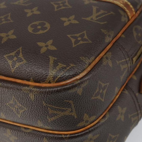 LOUIS VUITTON Monogram Reporter PM Shoulder Bag M45254 LV Auth BA9778
