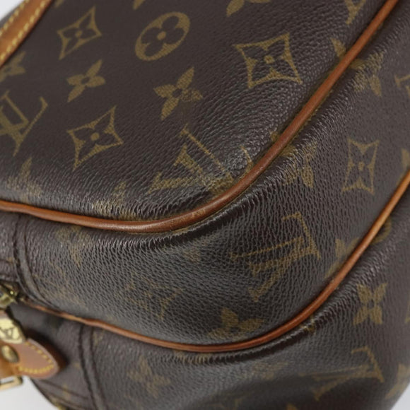LOUIS VUITTON Monogram Reporter PM Shoulder Bag M45254 LV Auth BA9778