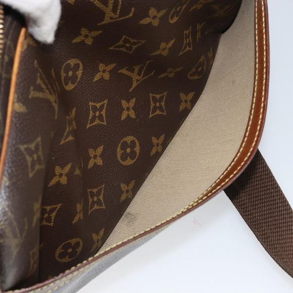 LOUIS VUITTON Monogram Reporter PM Shoulder Bag M45254 LV Auth BA9778