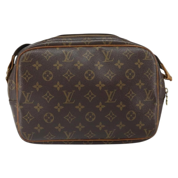 LOUIS VUITTON Monogram Reporter PM Shoulder Bag M45254 LV Auth BA9778
