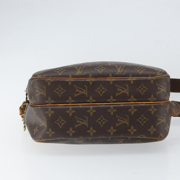 LOUIS VUITTON Monogram Reporter PM Shoulder Bag M45254 LV Auth BA9778