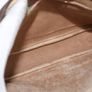 GUCCI GG Supreme Shoulder Bag PVC Beige Gold 119 02 068 Auth BA9786-17