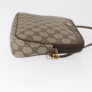 GUCCI GG Supreme Shoulder Bag PVC Beige Gold 119 02 068 Auth BA9786-4