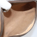 GUCCI GG Supreme Web Sherry Line Clutch Bag PVC Beige Gold 89 01 012 Auth BA9787-10