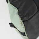CHANEL Boston Bag Nylon Black Gray CC Auth BA9791-9