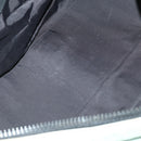 CHANEL Boston Bag Nylon Black Gray CC Auth BA9791-11