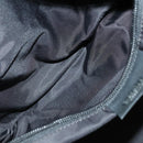 CHANEL Boston Bag Nylon Black Gray CC Auth BA9791-22