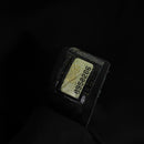CHANEL Boston Bag Nylon Black Gray CC Auth BA9791-12