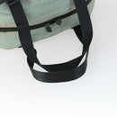 CHANEL Boston Bag Nylon Black Gray CC Auth BA9791-7