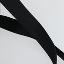 CHANEL Boston Bag Nylon Black Gray CC Auth BA9791-8