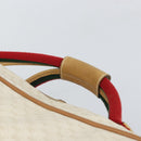 GUCCI Micro GG Supreme Web Sherry Line Bag PVC White 012 4863 39 Auth BA9793-8