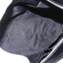 Salvatore Ferragamo Hand Bag Leather Black Silver Auth BA9799-11
