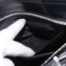 Salvatore Ferragamo Hand Bag Leather Black Silver Auth BA9799-22