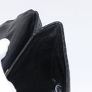 BALLY Hand Bag Leather Black Gold Auth BA9801-18