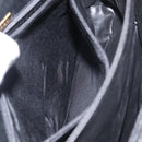 BALLY Hand Bag Leather Black Gold Auth BA9801-22