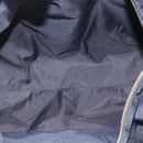 CHANEL New Travel Line Boston Bag Nylon Black CC Auth BA9803-11