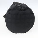 CHANEL New Travel Line Boston Bag Nylon Black CC Auth BA9803-3