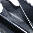 Christian Dior Shoulder Bag Leather Black Gold Auth BA9807-22