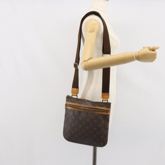 LOUIS VUITTON Monogram Pochette Bosphore Shoulder Bag M40044 LV Auth BA9815