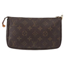 LOUIS VUITTON Monogram Pochette Accessoires Pouch M51980 LV Auth BA9816-2