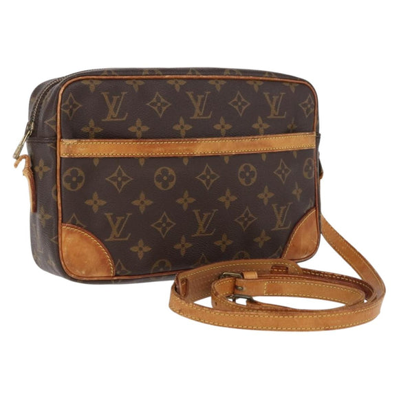 LOUIS VUITTON Monogram Trocadero 27 Shoulder Bag M51274 LV Auth BA9820