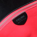 CELINE Shoulder Bag Leather Black Gold Auth BA9825-19