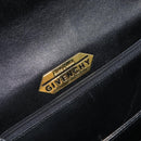 GIVENCHY Hand Bag Leather Black Gold Auth BA9826-18