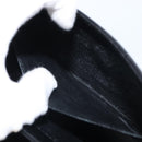 GIVENCHY Hand Bag Leather Black Gold Auth BA9826-23