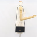 GIVENCHY Shoulder Bag Leather Black Gold Auth BA9827-23
