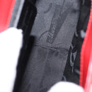 Salvatore Ferragamo Vala Hand Bag Leather Red Gold Auth BA9831-11