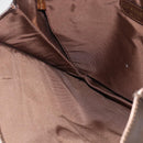 CHANEL Shoulder Bag Leather Brown CC Auth BA9834-21