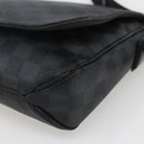 LOUIS VUITTON Damier Graphite District PM Shoulder Bag N41260 LV Auth BA9843-10