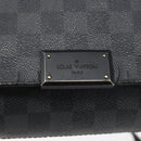 LOUIS VUITTON Damier Graphite District PM Shoulder Bag N41260 LV Auth BA9843-14