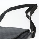 LOUIS VUITTON Damier Graphite District PM Shoulder Bag N41260 LV Auth BA9843-8