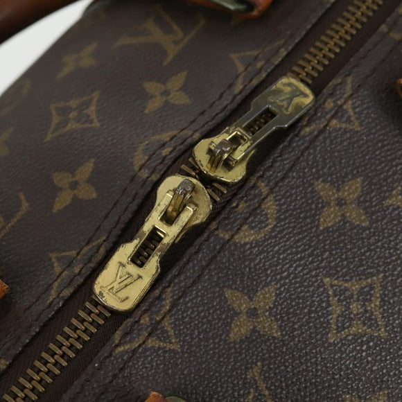 LOUIS VUITTON Monogram Keepall 50 Boston Bag M41426 LV Auth BA9844