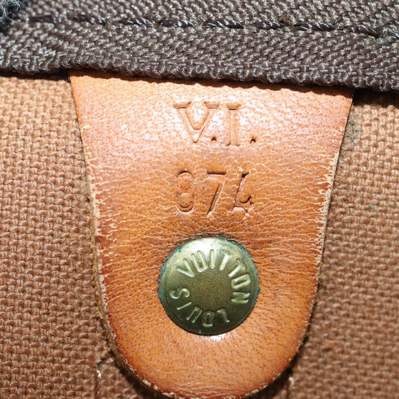 LOUIS VUITTON Monogram Keepall 50 Boston Bag M41426 LV Auth BA9844
